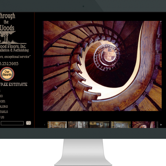 Wood Flooring Company Web Site Design